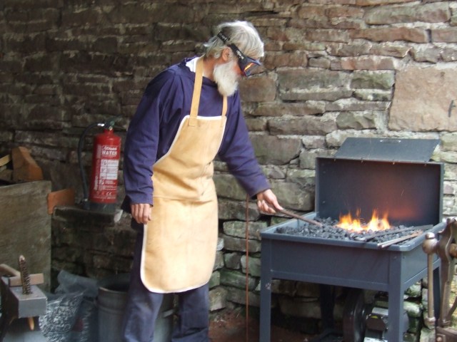 Note the Elf and Safety fire extinguisher!