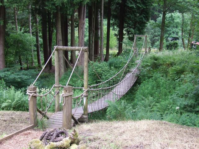 Mind your step and don't look down!