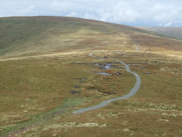 the new path winding into the distance