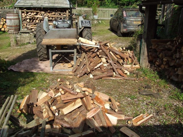 Trusty Fergie and M-F saw